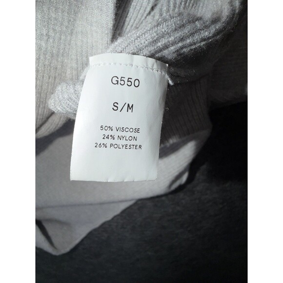 Kerisma Knits Top S/M Light Grey Batwing Dolman Sleeve Boat Neck Cape Sweater - Picture 5 of 7